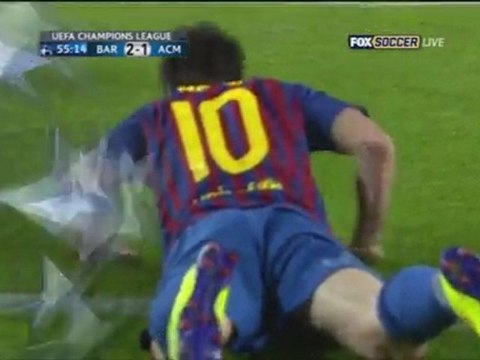 Απίθανο τάκλιν του Νέστα στο Μέσι