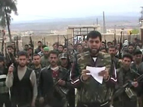 فري برس ادلب تشكيل كتيبة الشهيد محمد العبدالله بريف ادلب 28 3 2012