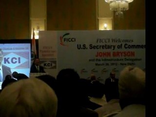 Sagar Media Inc_US Secretary of Commerce John Bryson in India