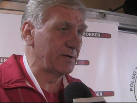 Wiesław Rudkowski - selekcjoner reprezentacji Polski po Turnieju im. Feliksa Stamma w Warszawie (27.03.2012)