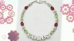 Girl Bracelets, Baby Name Bracelets, Flower Girl Jewelry by Itty Beady Creations