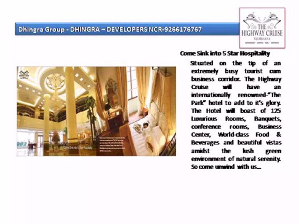 Dhingra Group - DHINGRA – DEVELOPERS NCR-9266176767