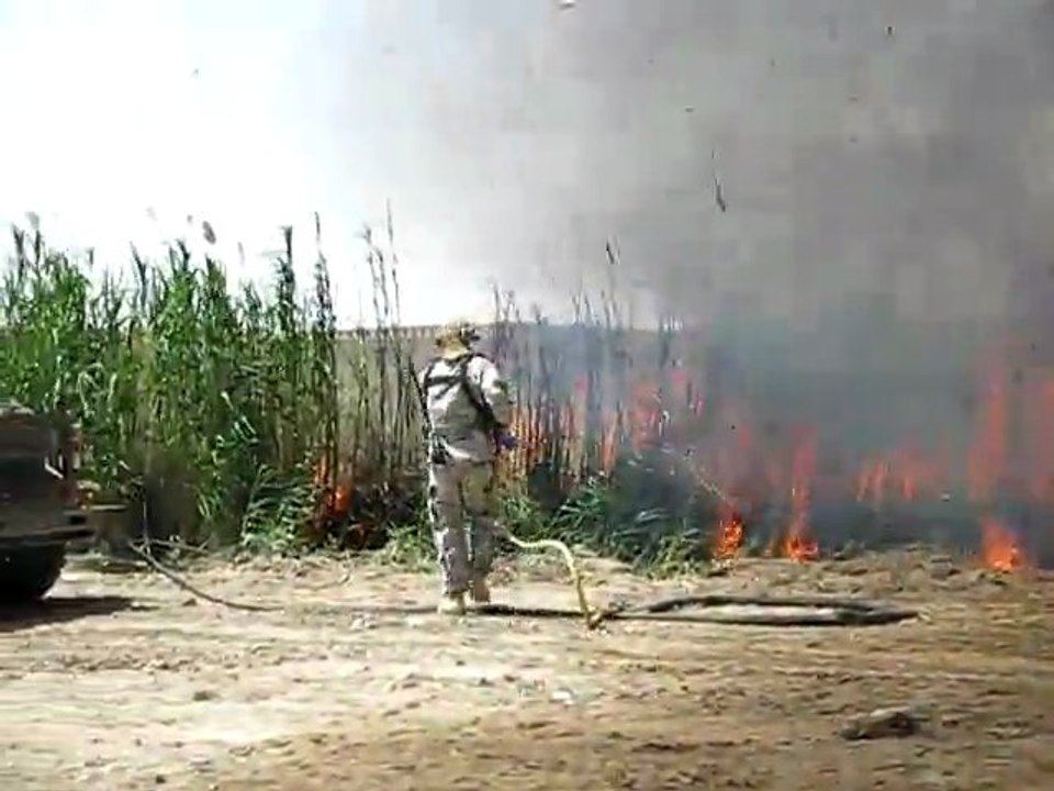 Lance-Flammes en Irak