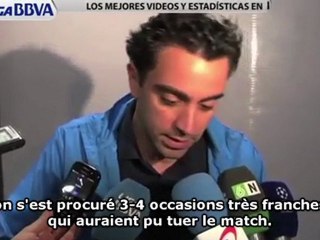 Xavi : "Il y avait penalty sur Alexis Sanchez"