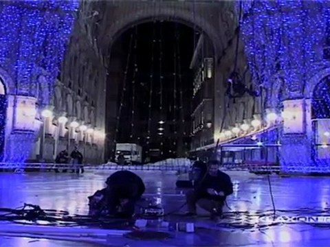 Décorations lumineuses Galerie Victor Emmanuel à Milan - Blachère Illumination