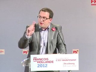 Discours de Mathieu Cahn à Strasbourg