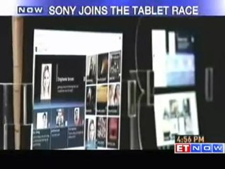 Sony chases Apple with launch of Android tablet