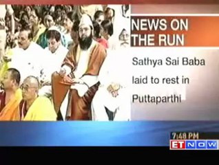 Sathya Sai Baba laid to rest in Puttaparthi