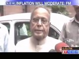 Pranab Mukherjee expects inflation to be moderate