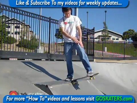 Skateboard Lessons for Beginners - How To Drop In
