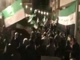 فري برس حماه المحتلة مظاهرة طريق حلب جامع زيد بن ثابت  حماة 28   3   2012 ج2
