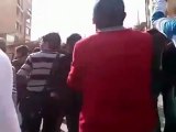 فري برس حلب إطلاق نار على مظاهرة أحرار الجامعة 28 3 2012 جـ1