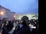 Tunceli Üniversitesi Öğrencileri protesto eylemi
