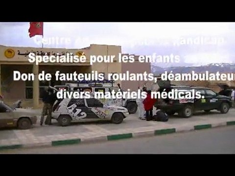 412RAS ( RAID AVENTURE SOLIDARITE) AU SUPERCINQ RAID DANS LE DESERT DU MAROC 2012