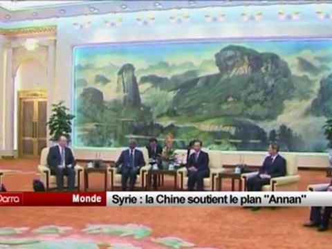 Syrie, la Chine soutient le plan « Annan »