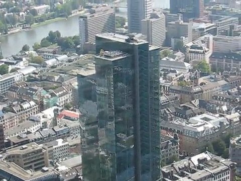 Francfort, Allemagne : vue aérienne