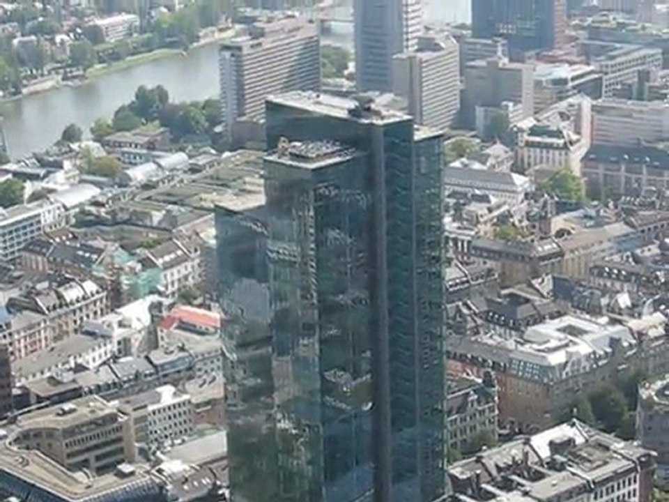 Francfort, Allemagne : vue aérienne