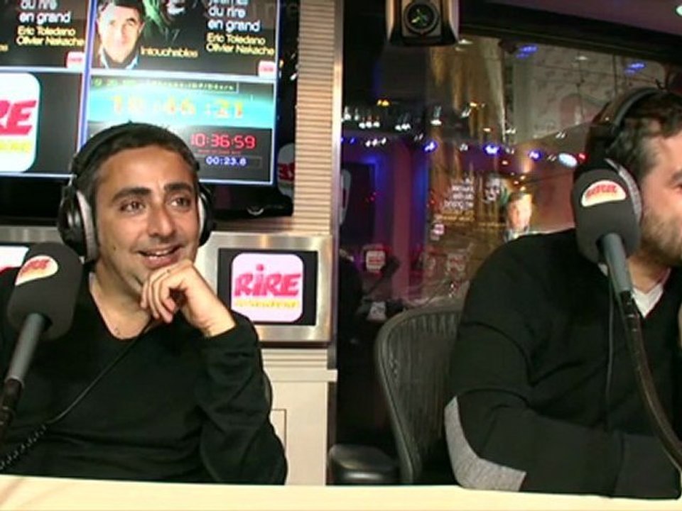 Eric Toledano et Olivier Nakache - Le Télévengeur d'Omar Sy dans Intouchables