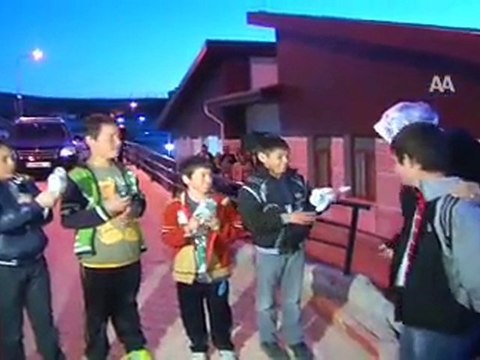 Hayrünnisa Gül Çocuklarla Güvercin Uçurdu