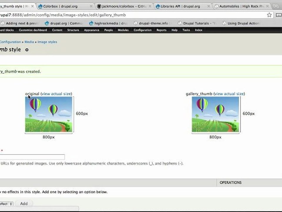 Creating and Theming a Node Photo Gallery with Drupal 7 and Colorbox
