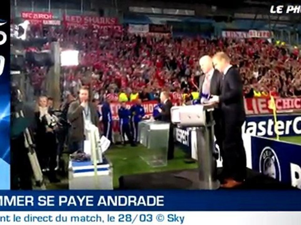 Zap Info : Sammer ridiculise Andrade