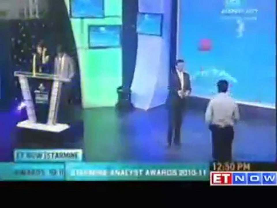 ET NOW StarMine Analyst Awards 2011