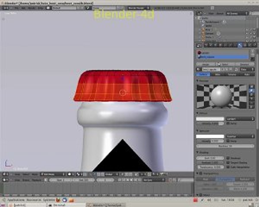 Tutoriel Bouteille Coca Cola Textures Blender (Partie 3/4)