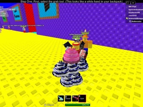 Make A Cake And Feed The Giant Noob Roblox - 
