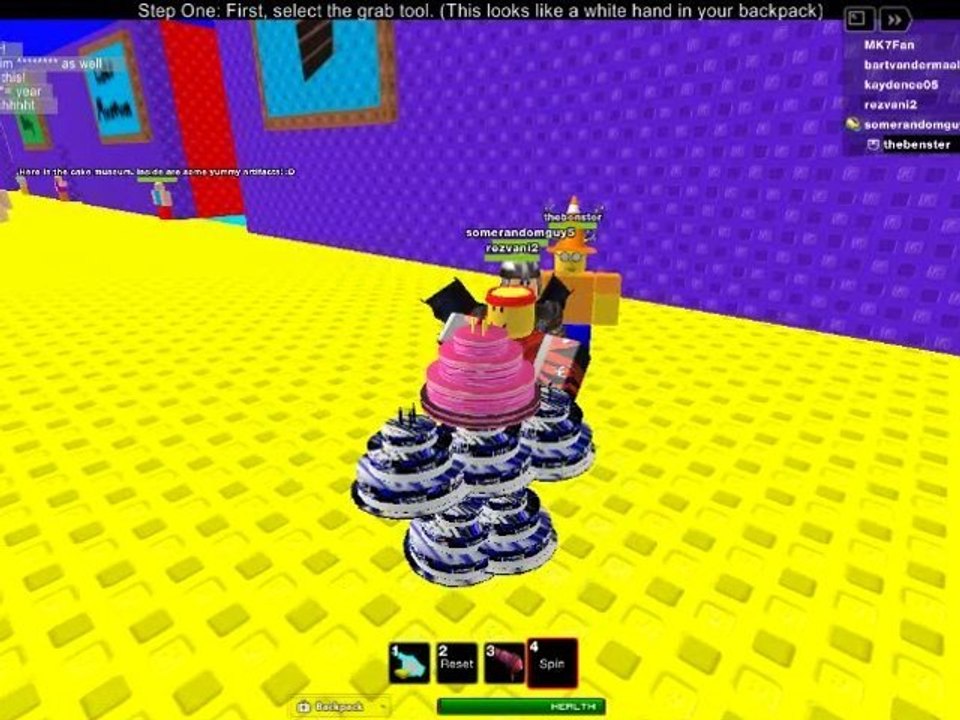 ★Make a Cake And Feed the Giant Noob★ ROBLOX