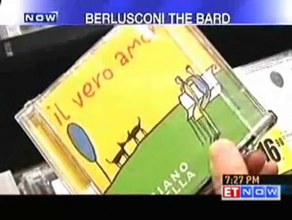 Italys Silvio Berlusconi launches love songs album