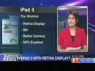 Apple iPad3 with retina display coming in Feb next year