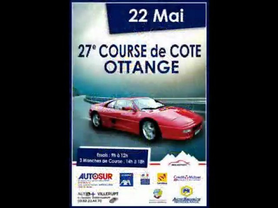 Course de côte d'Ottange 2011