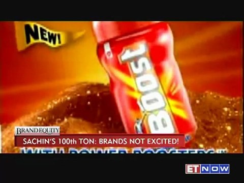 Brand Equity - Sachin's 100th Ton Brands Not Excited!