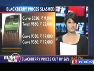 RIM cuts BlackBerry prices by up to 26% to boost sales