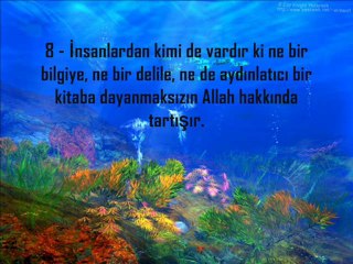 Tasarım : Hafız Reyhan ÖZKAN - Okuyan : Mahir El Muaykili - Hac Suresi