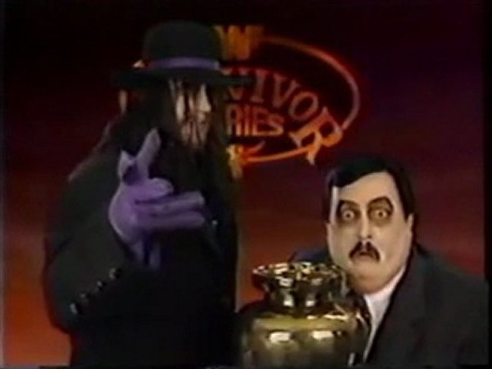 The Undertaker With Paul Bearer Survivor Series Promo