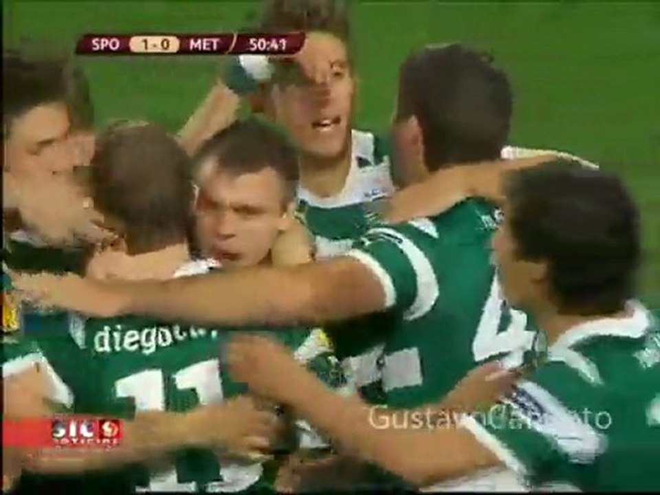 Sporting 2 - 1 Metalist com relato TSF