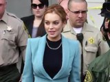 Lindsay Lohan At Last Court Appearance