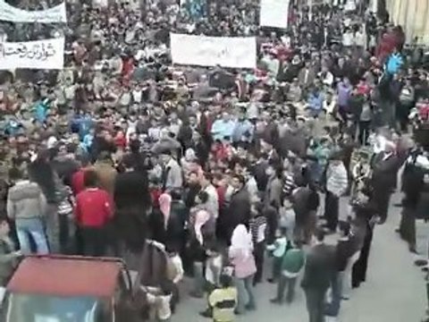 فري برس حلب تل رفعت حاشدة لدعم لواء احرار الشمال 29 3 2012 جـــ 3