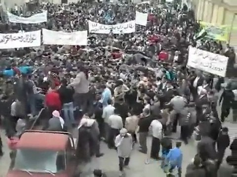 فري برس حلب تل رفعت حاشدة لدعم لواء احرار الشمال 29 3 2012 جـــ 2