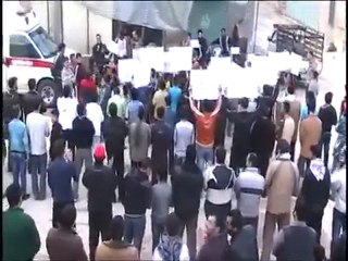 فري برس ادلب حزانو مظاهرة بعد العصر 29 3 2012 ج1