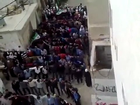 فري برس دمشق حي برزة الدمشقي الجيش الحر يامغوار29 3 2012 ج1