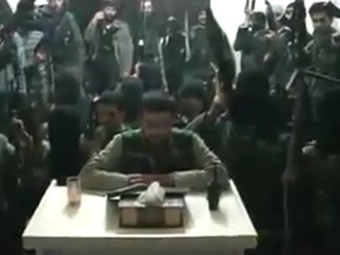 فري برس ادلب تشكيل كتيبة القصاص لبابا عمروفي جبل الزاوية 29 3 2012