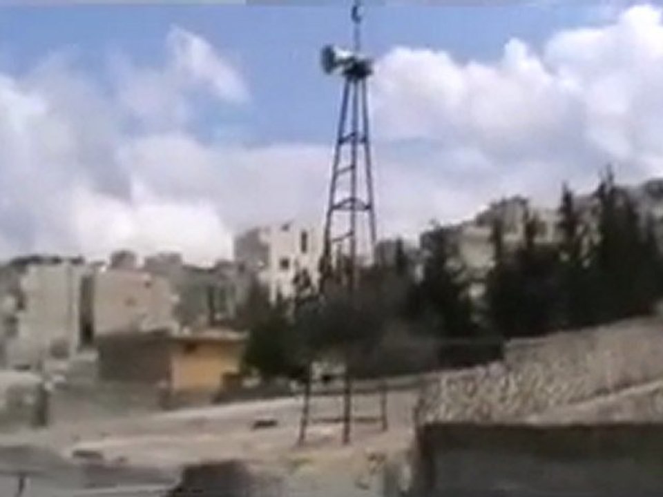 فري برس ادلب أريحا إطلاق نار كثيف من كافة الحواجز أثناء خروج المظاهرة 29 3 2012