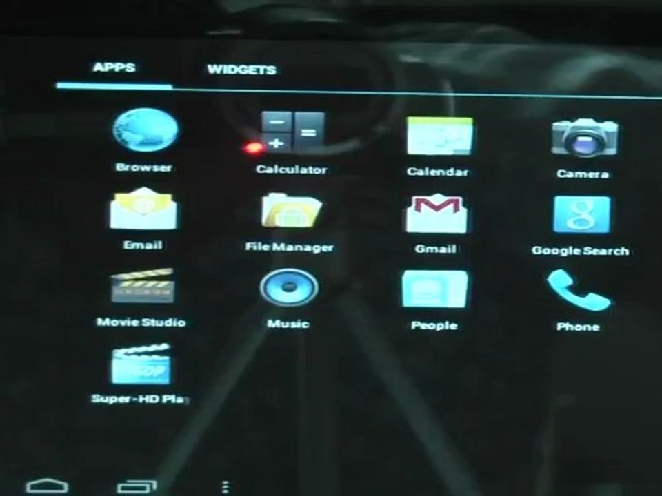 Demo FlashTab D1: Android 4.0.3 Ice Cream Sandwich Tablet, Multi-Touch 7” Capacitive Screen, 1.5G CPU, 3840x2160 Video, HDMI, Camera, Flash
