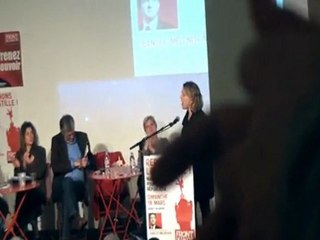 Discours de Danielle SIMONNET au meeting du 7 mars 2012