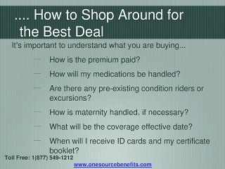 Health Insurance Ohio How to Shop Around for the Best Deal
