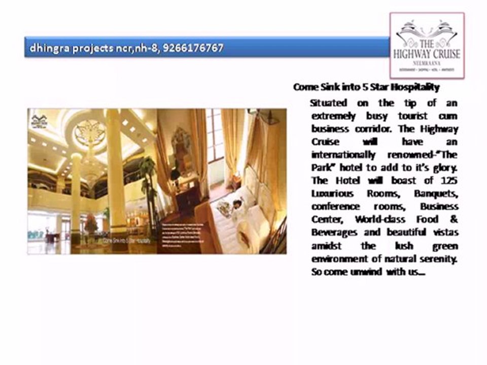 dhingra projects ncr,nh-8, 9266176767