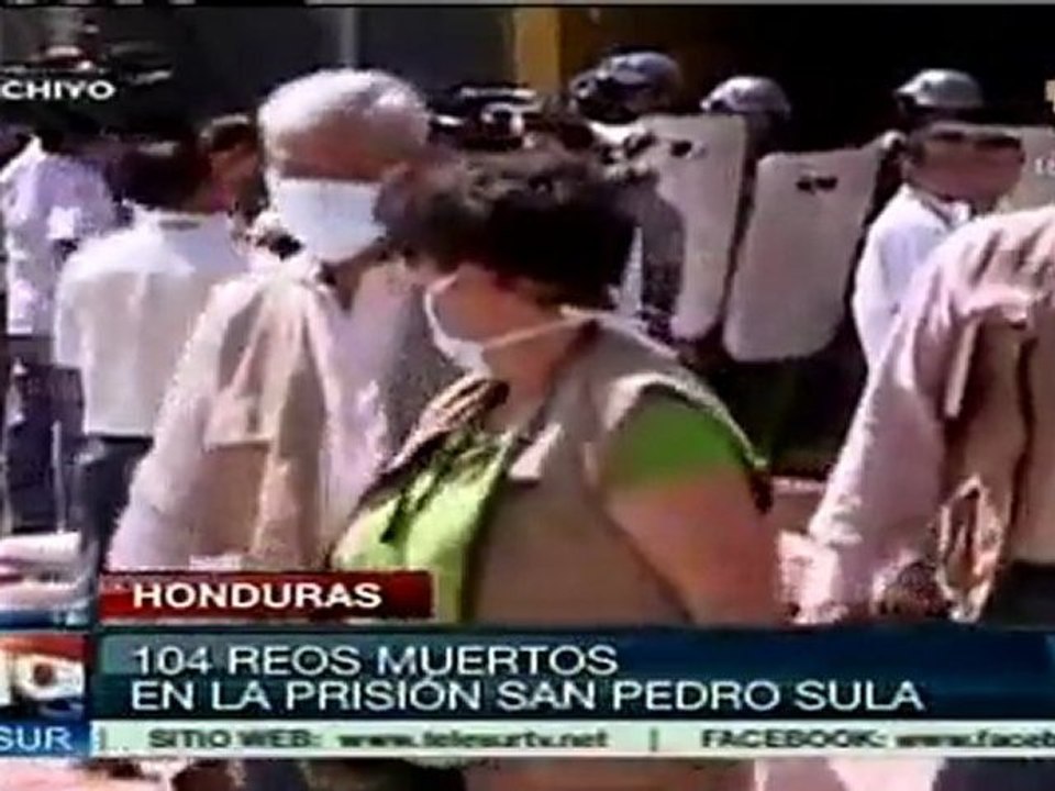 Honduras: mueren 13 reos en penal de San Pedro Sula