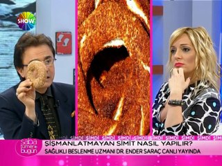 Dr. Ender Saraç-Şişmanlatmayan simit tarifi